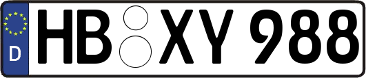 HB-XY988