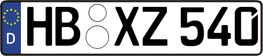 HB-XZ540