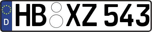 HB-XZ543