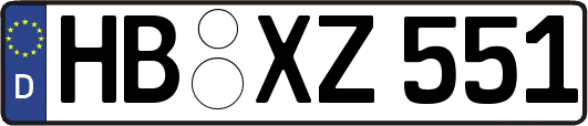 HB-XZ551