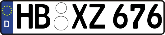 HB-XZ676