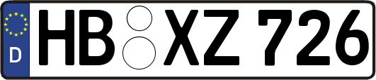 HB-XZ726
