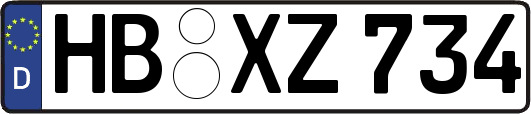 HB-XZ734