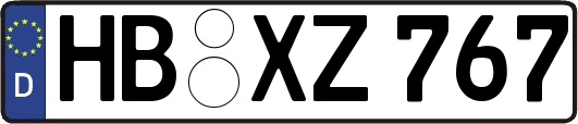 HB-XZ767