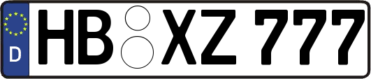 HB-XZ777