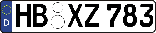 HB-XZ783