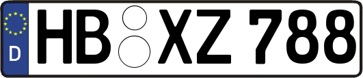 HB-XZ788