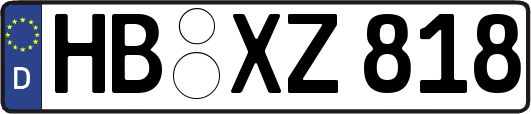 HB-XZ818