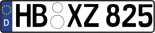HB-XZ825
