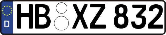 HB-XZ832