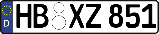 HB-XZ851