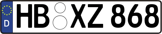 HB-XZ868