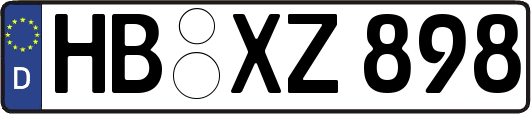HB-XZ898