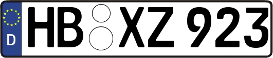 HB-XZ923