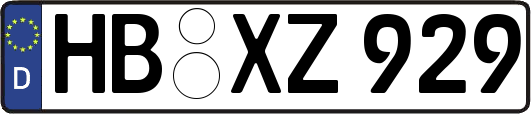 HB-XZ929