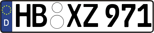 HB-XZ971