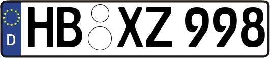 HB-XZ998