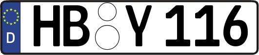 HB-Y116