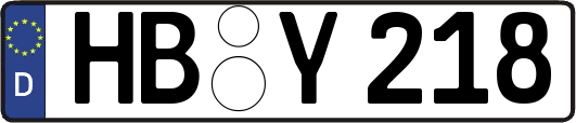 HB-Y218
