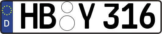 HB-Y316