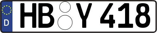 HB-Y418