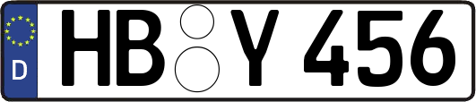 HB-Y456