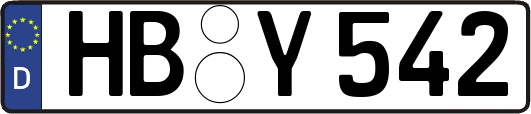 HB-Y542