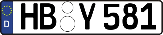 HB-Y581