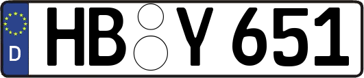 HB-Y651
