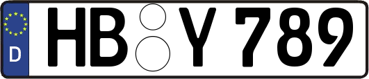 HB-Y789