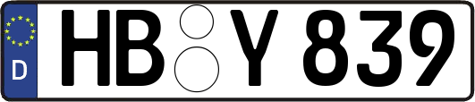 HB-Y839