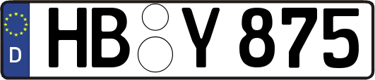 HB-Y875