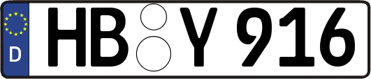 HB-Y916