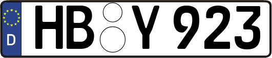 HB-Y923
