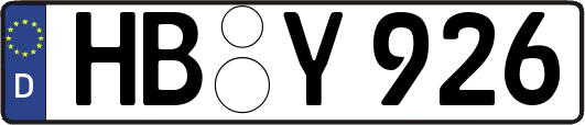 HB-Y926