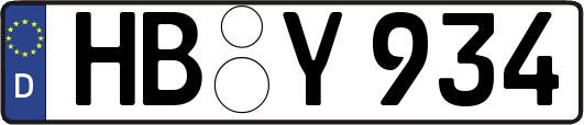 HB-Y934