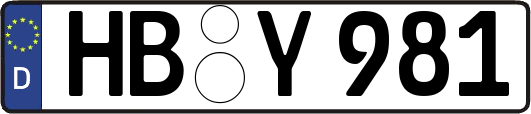 HB-Y981