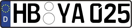 HB-YA025