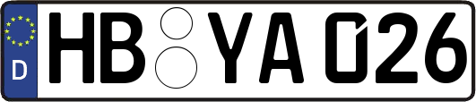 HB-YA026