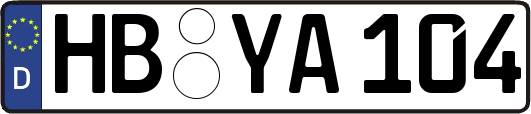 HB-YA104