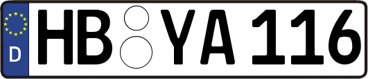 HB-YA116