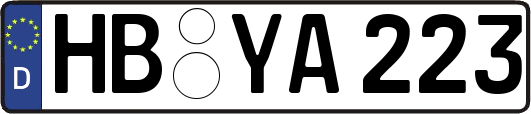 HB-YA223