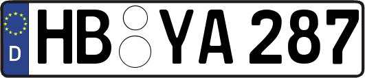 HB-YA287