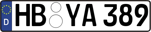 HB-YA389