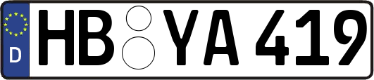 HB-YA419