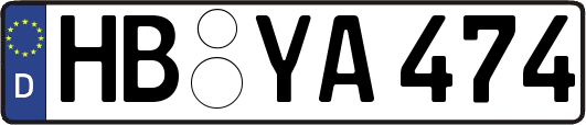 HB-YA474