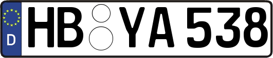 HB-YA538