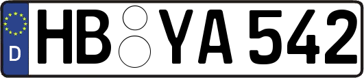 HB-YA542