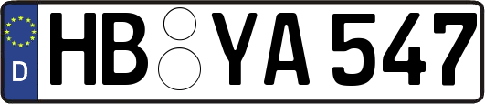 HB-YA547