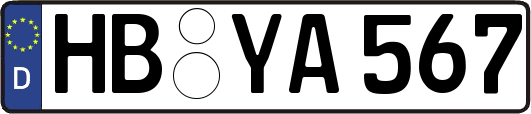 HB-YA567
